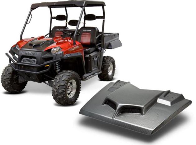 Polaris Ranger Scooped / Vented Hood