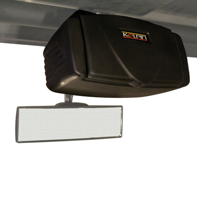 Overhead Storage Console with Rear View Mirror