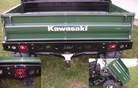 Kawasaki Mule 3000/3010 and 4010 Rear Bumper