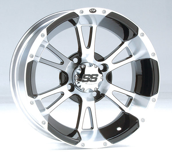 14" ITP SS112 Machined Wheels - Complete Set of 4